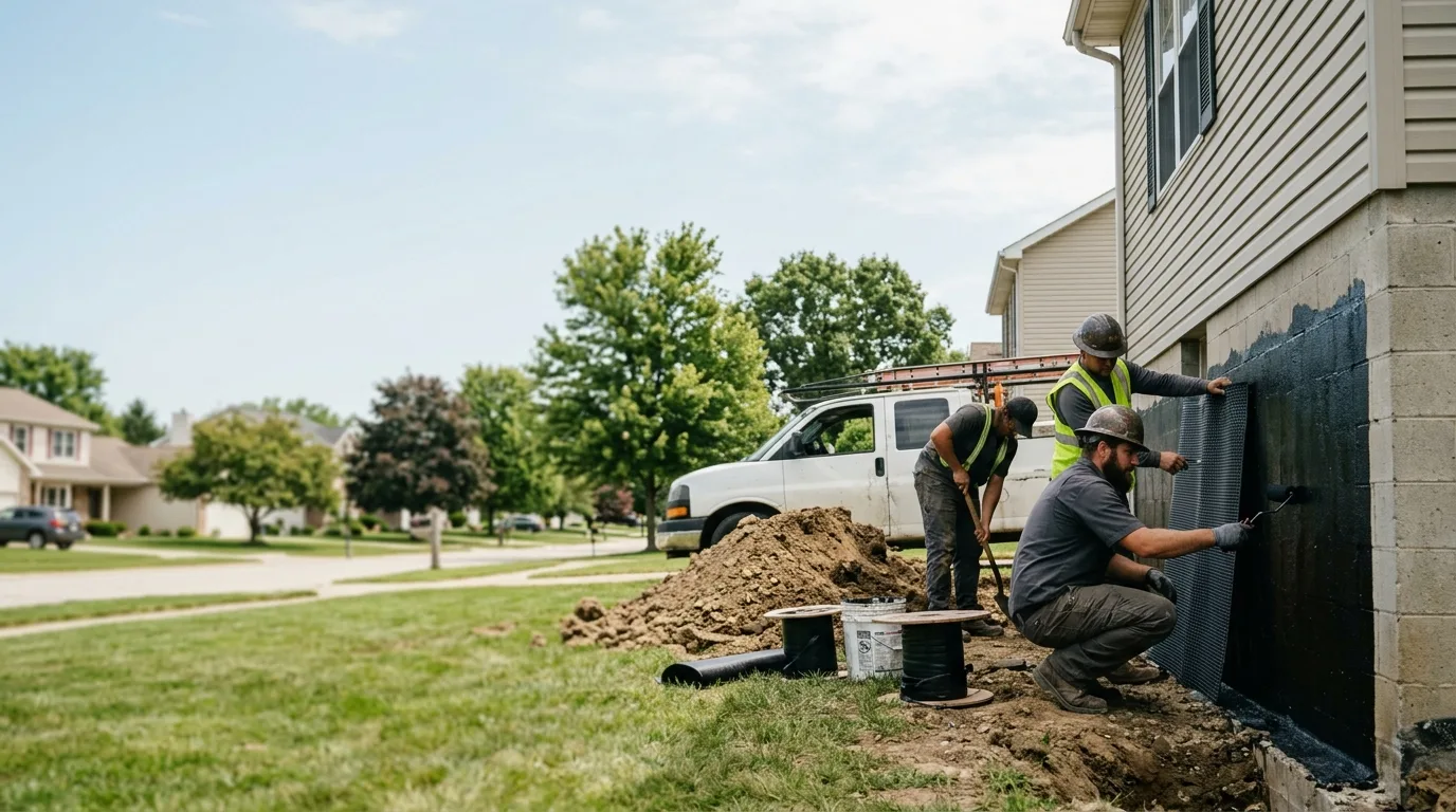Basement Waterproofing in Latham, IL near me
